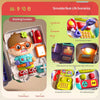 Montessori Busy Board with 54 Interactive Activities for Toddlers