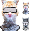 3D-Katzenohren-Balaclava