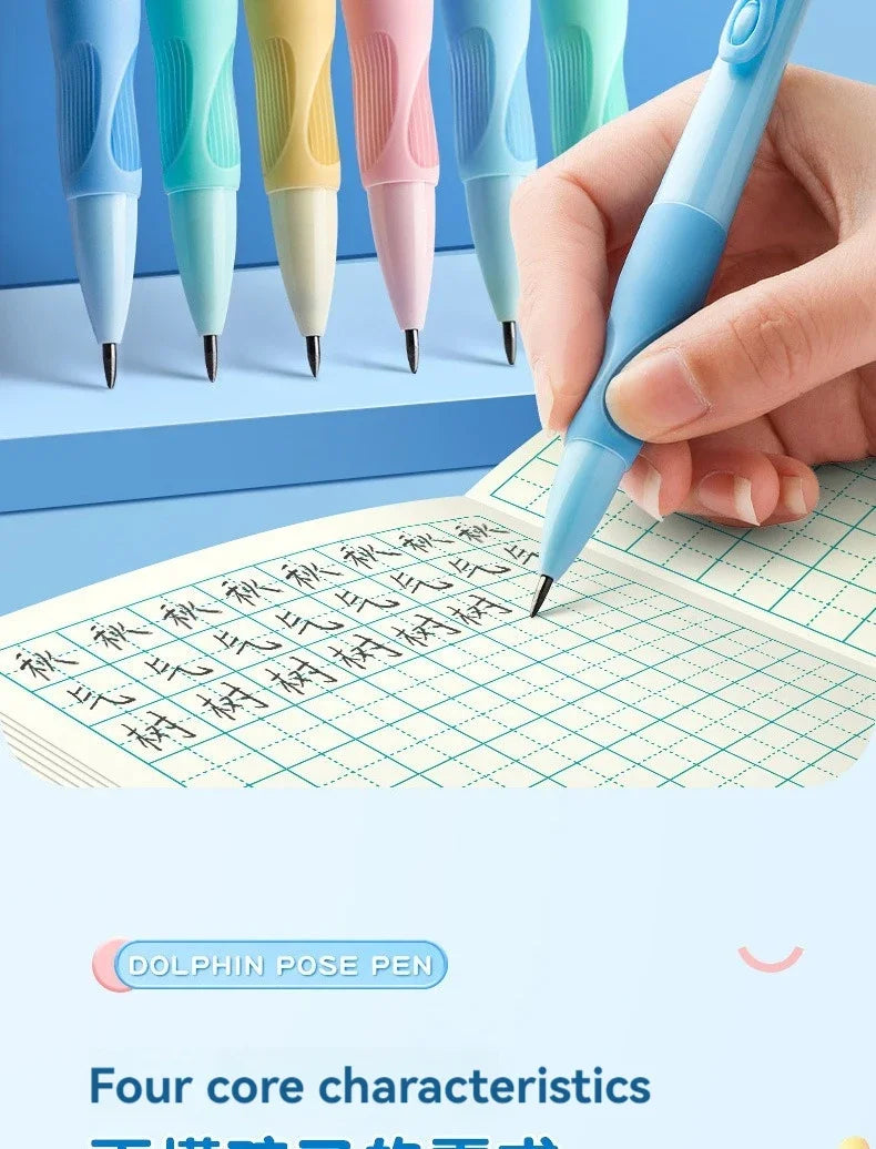 Cute Dolphin 2mm Mechanical Pencil Set