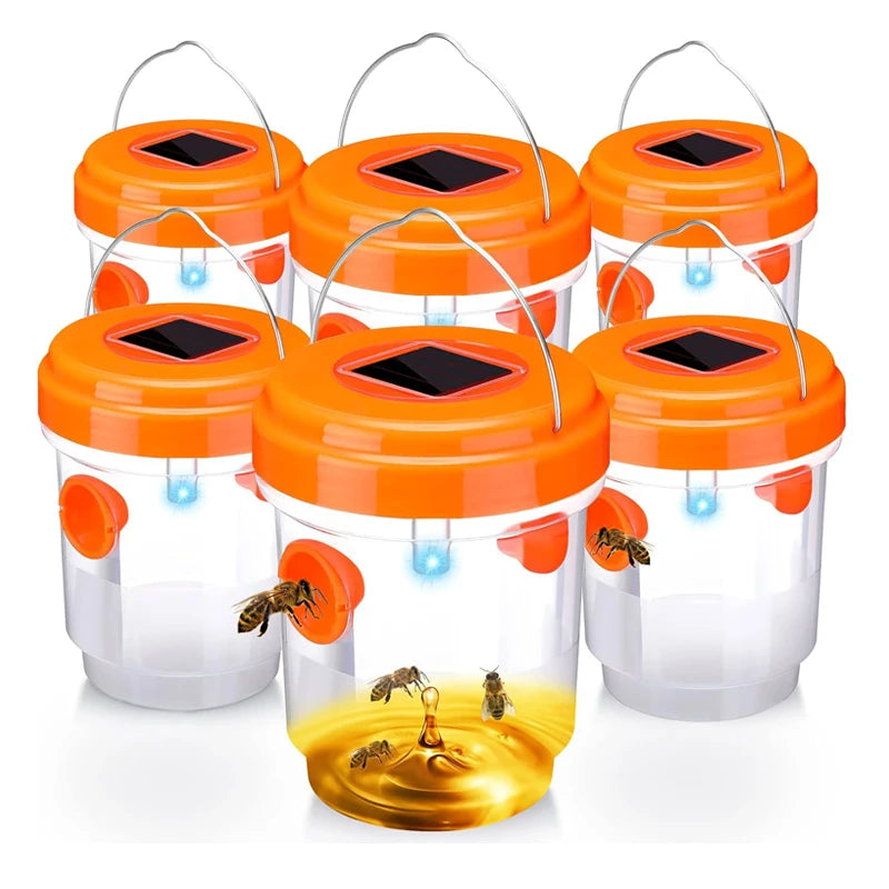 Solar-Powered Outdoor Insect Trap