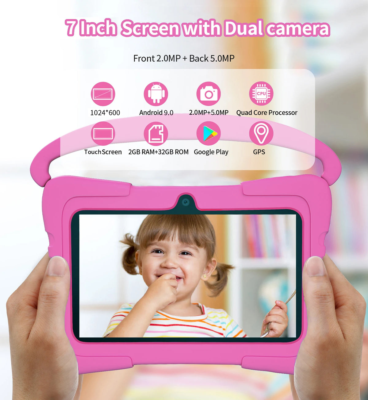 Tablette Éducative pour Enfants avec OS Android