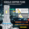 CANbus LED Headlight Bulbs with 6000K Bright White Beam