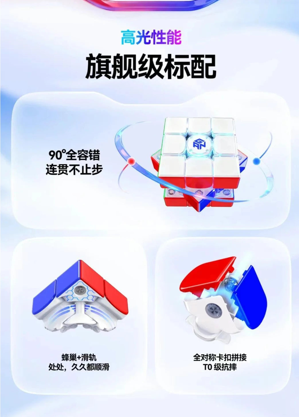 A set of magnetic speed cubes and a TO server for solving the GAN i4 Smart Maglev cube.