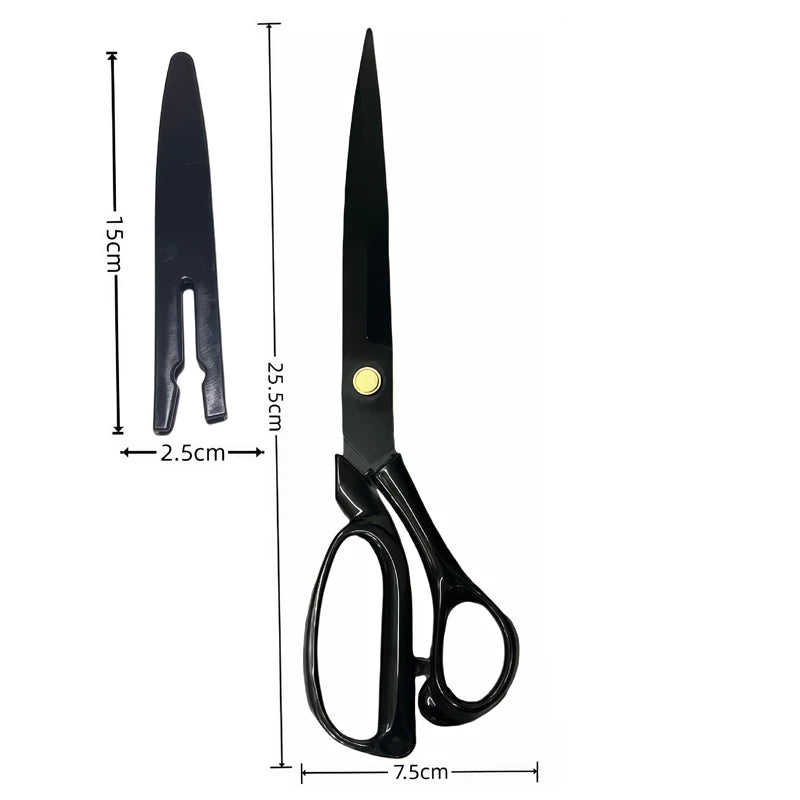 Professional Heavy-Duty Shears for Fabric, Leather & Sewing