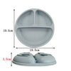 Baby Silicone Suction Plate and Utensil Set