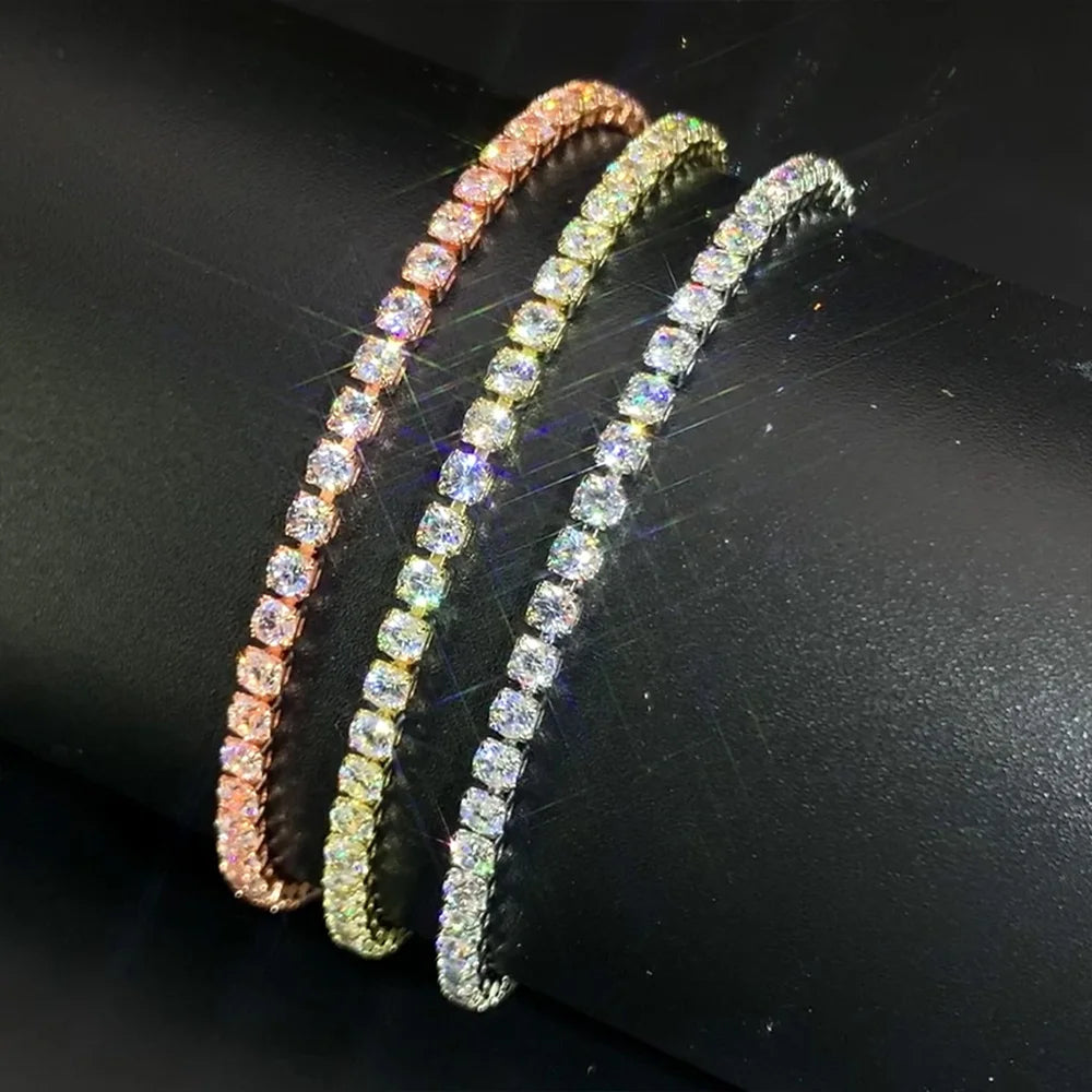 Bracelet de Tennis en Zirconia