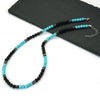Tiger's Eye & Lava Stone Beaded Necklace