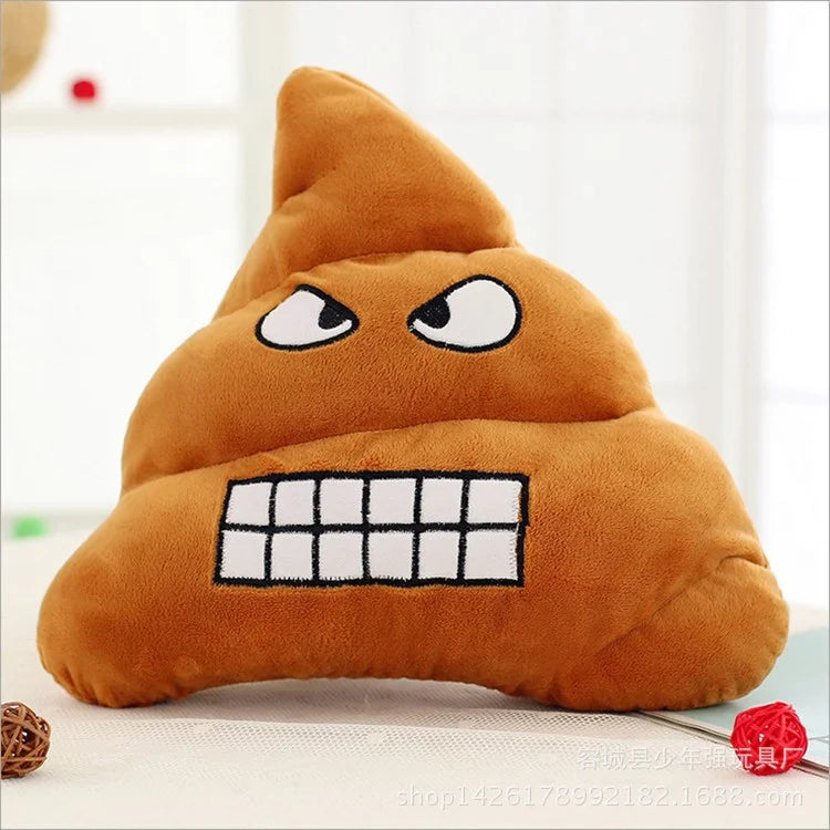 Funny Poop Plush Pillow – Soft Novelty Toy