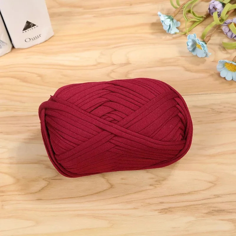 Soft T-Shirt Yarn for Crochet, Weaving & Knitting Projects