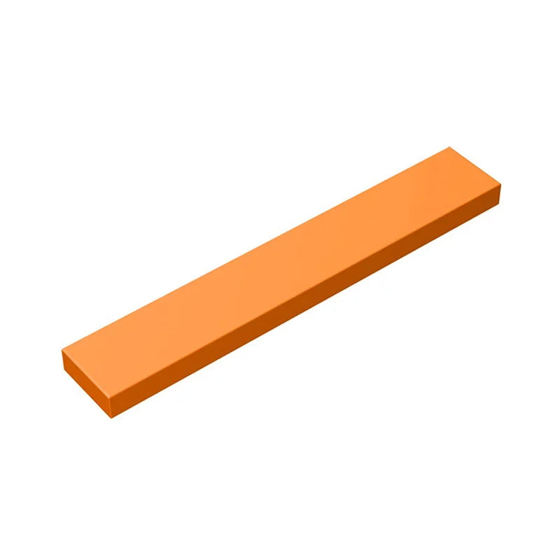 10-Piece 1x6 Building Brick Plates for Creative Construction Sets