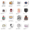Just One More Chapter Enamel Pin for Book Lovers