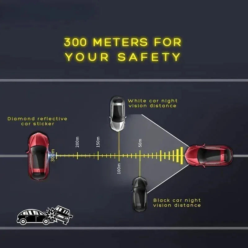 Tiras Reflectantes de Seguridad para Vehículos