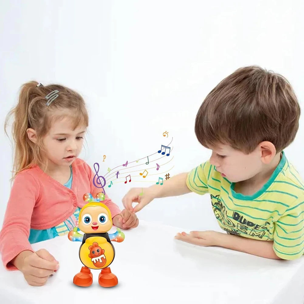 Musical Dancing Bee Toy with Lights and Motion