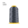 High-Tenacity Polyester Embroidery Thread (120D/2, 40wt) for Home & Industrial Machines