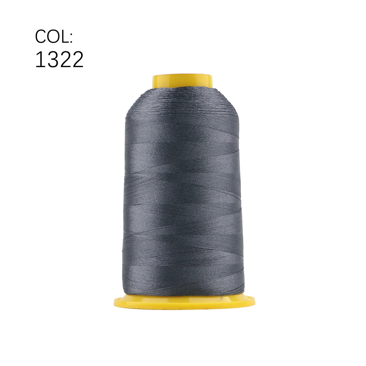 High-Tenacity Polyester Embroidery Thread (120D/2, 40wt) for Home & Industrial Machines