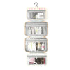 4-Fold Hanging Travel Toiletry Bag with Hook