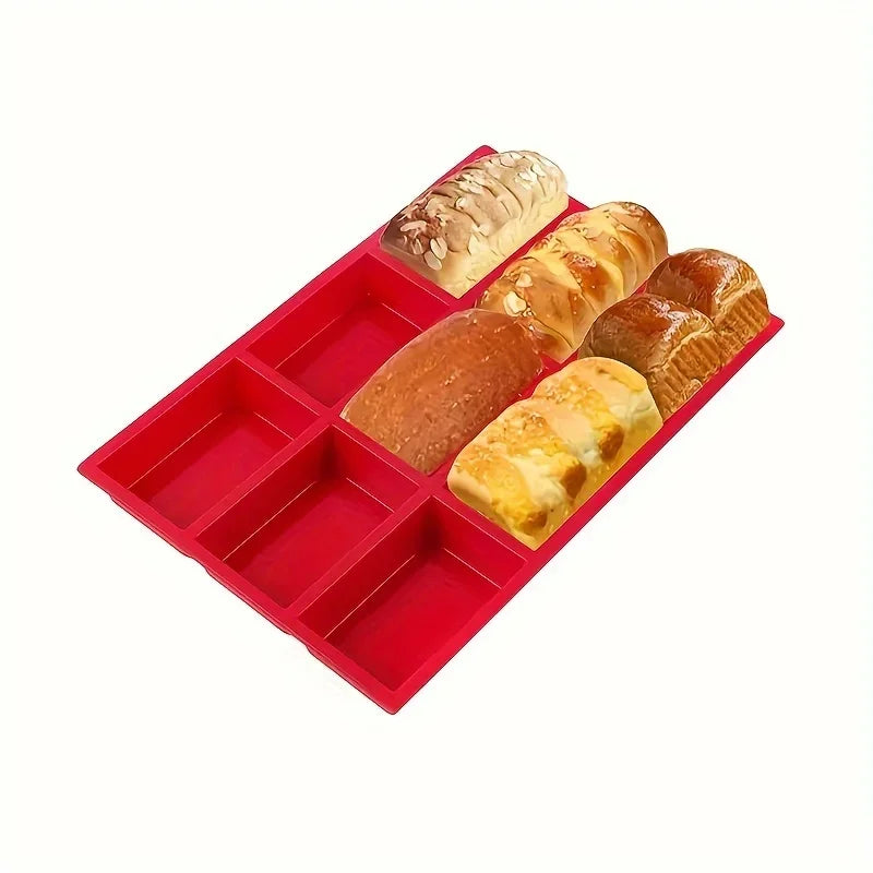 Molde de silicona para mini panes de 9 cavidades