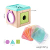 Montessori Sensory Tissue Box Toy with Soft Scarves