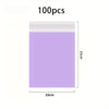 Purple Poly Mailer Envelopes with Self-Seal Adhesive (Set of 100)