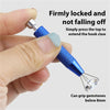 Four-Prong Stainless Steel Jewelry Pick-Up Tool