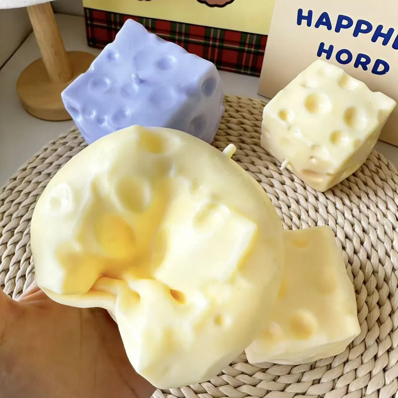 Cheese-Shaped Stress Relief Squeeze Ball
