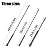 Compact Black Car Radio Antenna with Adapter Screws