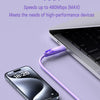 4-in-1 Fast Charging Cable with USB-C & Lightning Connectors – 66W