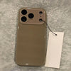 Slim Shockproof Hard Case for iPhone with Tempered Glass Lens Protector