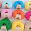 100% Organic Cotton Yarn for Knitting and Crocheting (2-Pack)