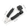 Black classical guitar string set with a 3-in-1 winder tool shown against a white background.
