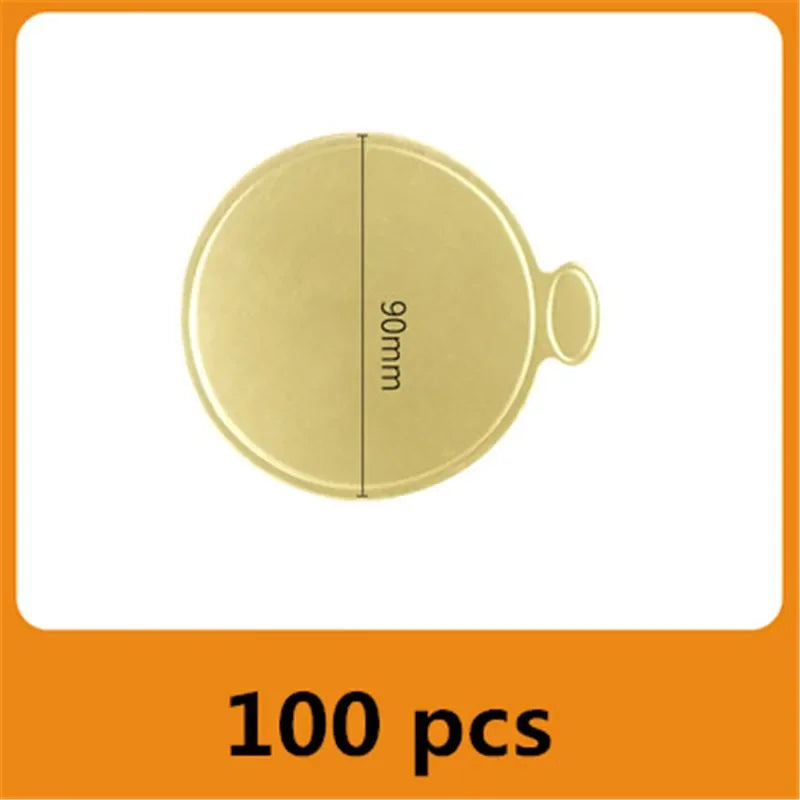 Gold Mini Cake Boards for Desserts & Pastry Display