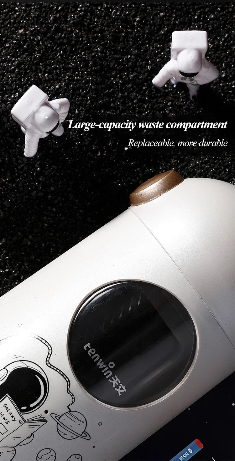 Astronaut Electric Pencil Sharpener with USB-C Charging
