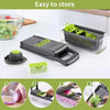 Multifunctional Vegetable Chopper with Handle
