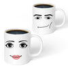 Keramik-Kaffeebecher mit Händedruck-Griff