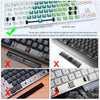 Comic Style Colorful Keycap Set – 136 Keys, Classic Minimalist Design