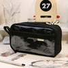 Transparent Double-Sided Pencil Case with Capybara Design