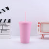 Personalized 16oz Matte Acrylic Tumbler with Lid and Straw
