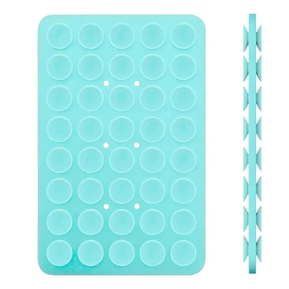 Silicone Suction Cup Phone Grip with Double-Sided Adhesive