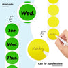 Round Thermal Sticker Labels - 600 Count per Roll