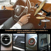 Car Crash Cymbal Air Vent Mini Drum – Hand Percussion Musical Instrument for Car Interior