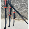 Heavy-Duty Pry Bar with Strike Cap and Nail Puller