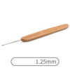 Bamboo Handle Crochet Hooks Set (0.5mm–6.0mm)