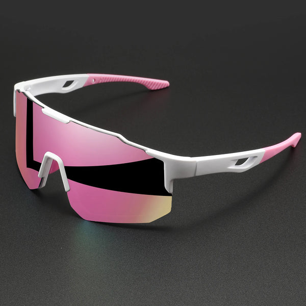 Oversized Wraparound Sports Sunglasses