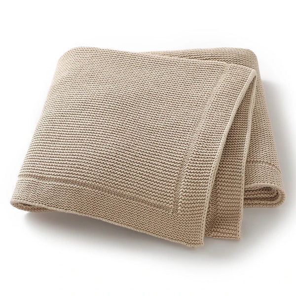 Soft Cotton Baby Swaddle Blanket – All-Season, Multi-Use