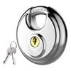 Heavy Duty Stainless Steel Disc Lock with 2 Keys