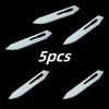 Stainless Steel Folding Utility Knife with Pocket Clip