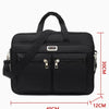 Classic Oxford Laptop Briefcase with Multiple Pockets