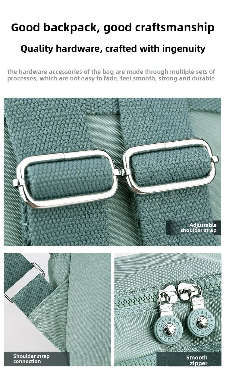 Durable Nylon Backpack for Daily Use
