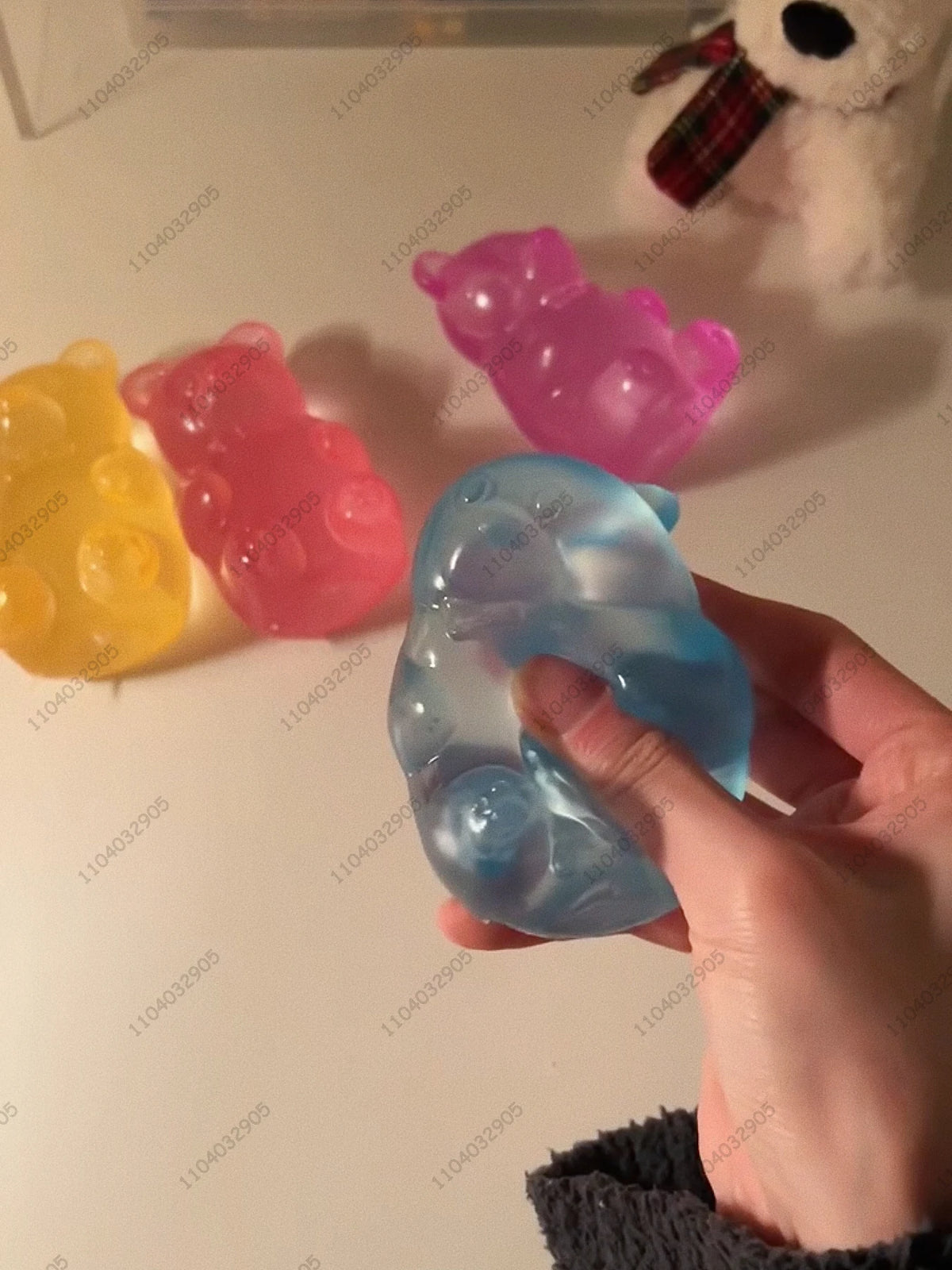 Squishy Gummy Bear Stress Relief Fidget Toy