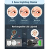 LED Magnifying Mirror with Adjustable Stand